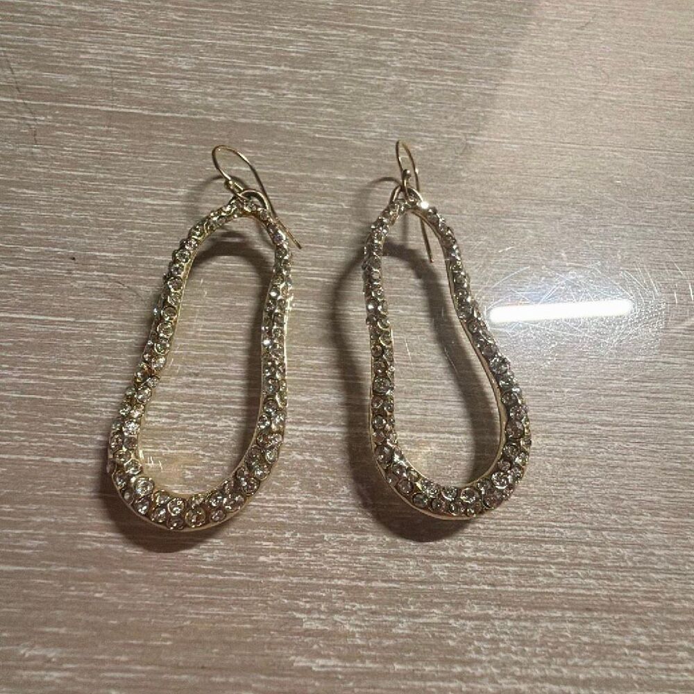 Alexis Bittar gold earrings